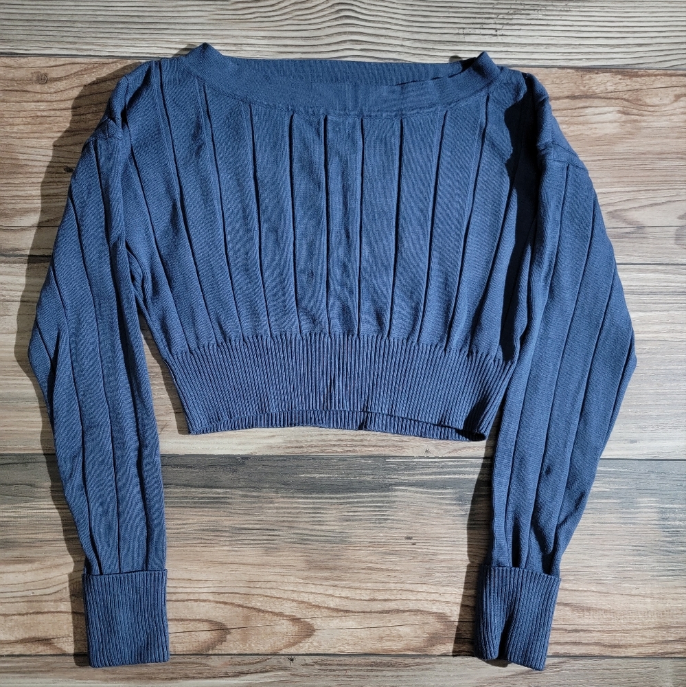 Fashion Nova long sleeve cropped top